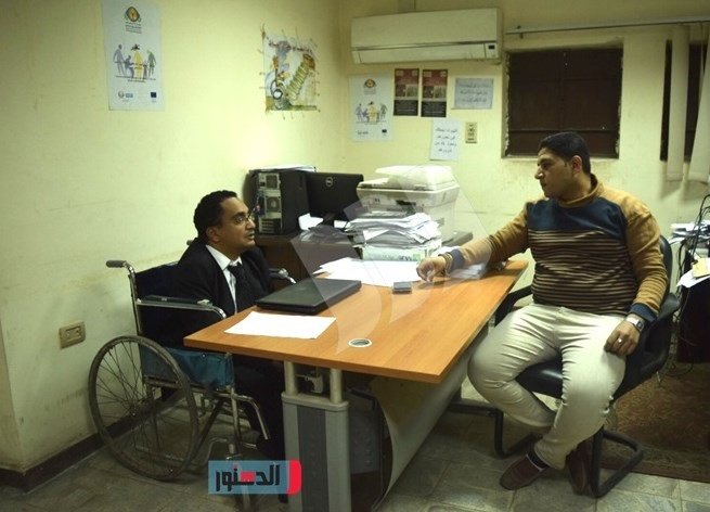 حوار دكتور أحمد إسحاق مع جريدة الدستور عن اهتمام الدولة بالأشخاص ذوي الإعاقة ودعم إنشاء نقابة لهم